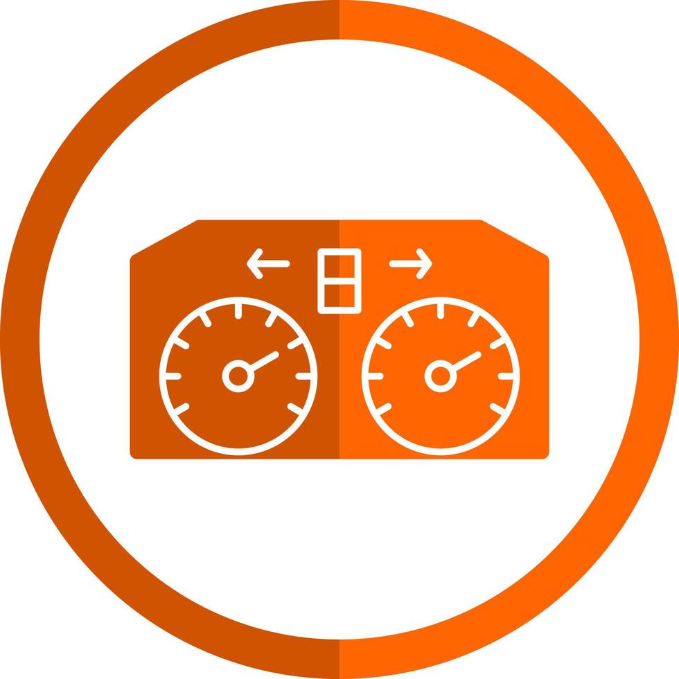 Meter Vector Icon Design