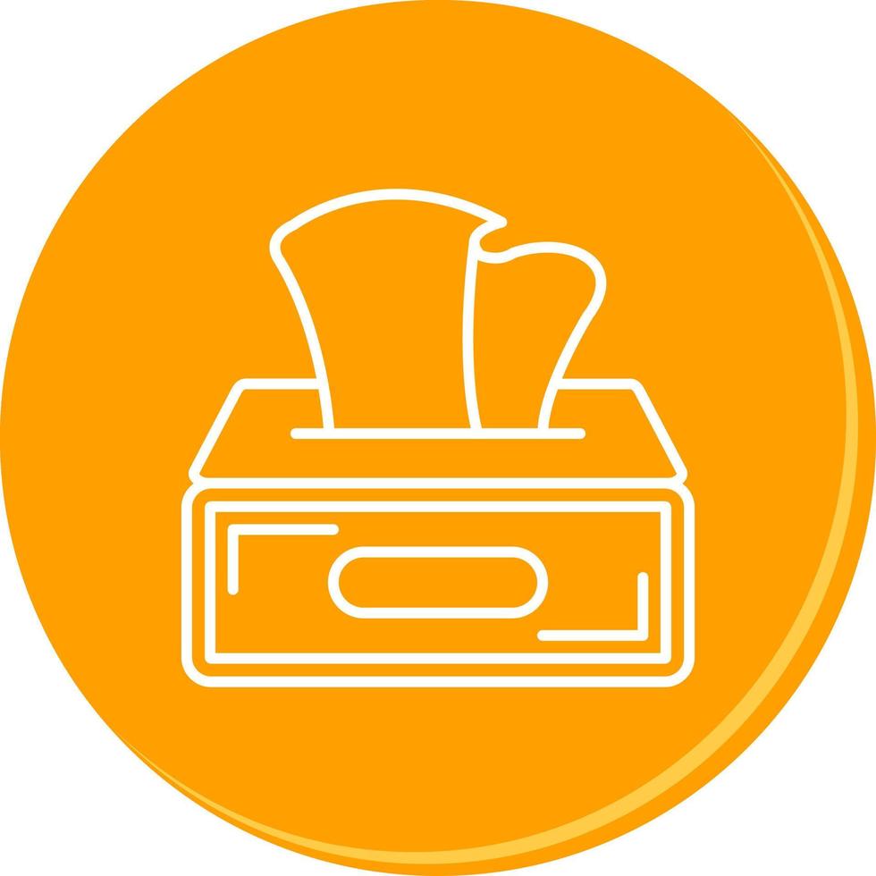 Tissue Box Vector Icon