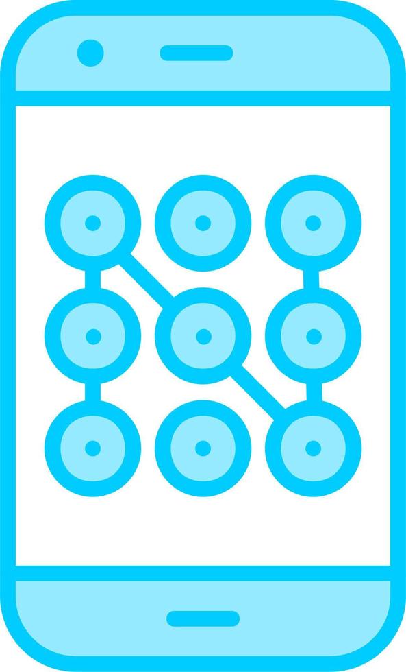 Mobile Security Vector Icon