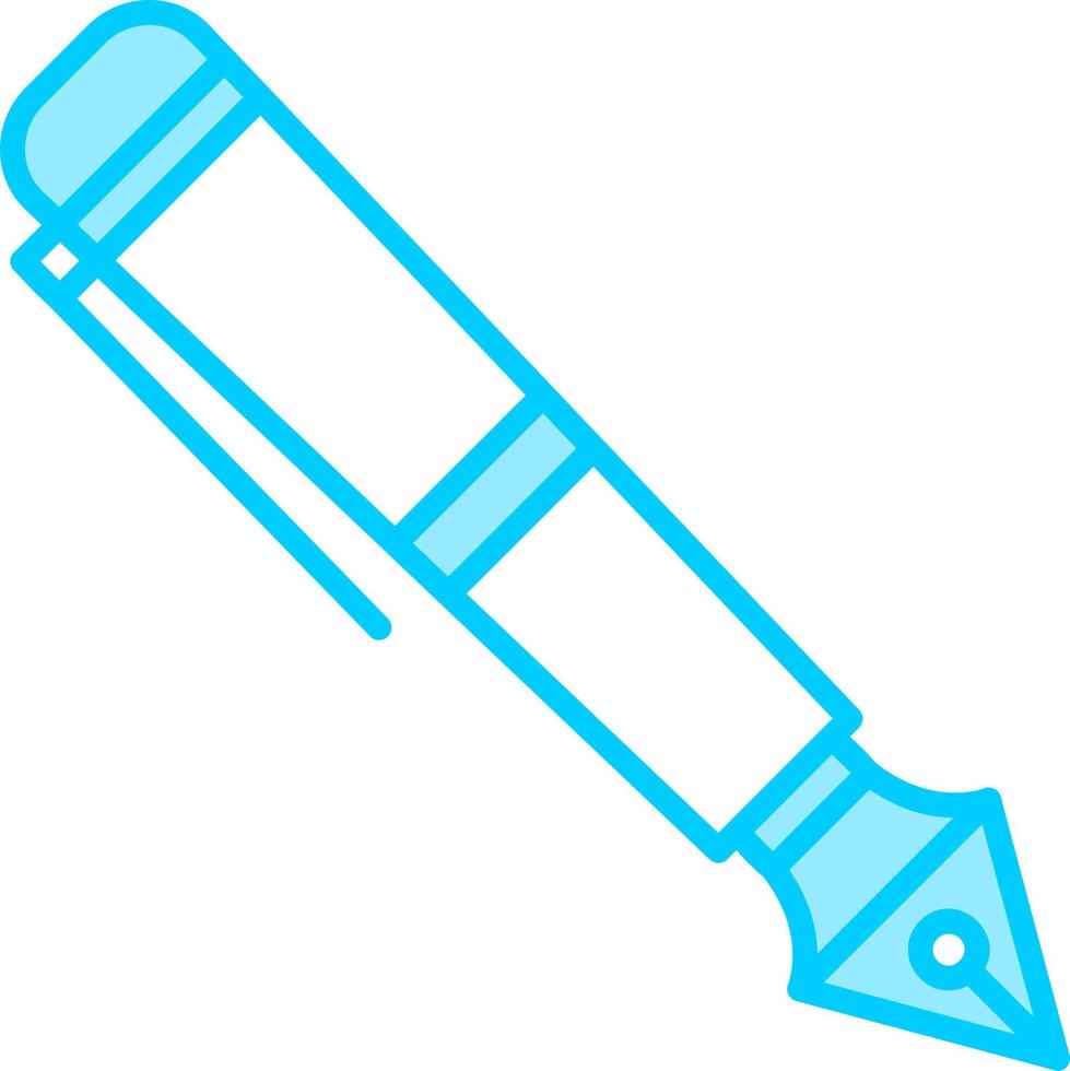 Fountain Pen Vector Icon