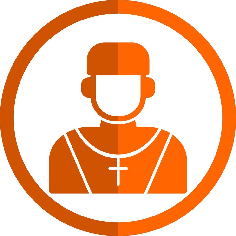 diseño de icono de vector de sacerdote