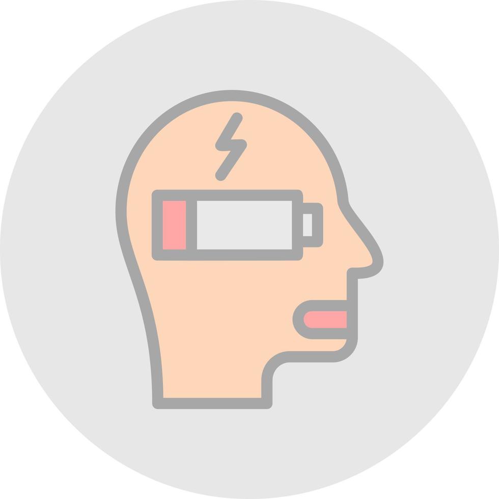 Burn Out Vector Icon Design