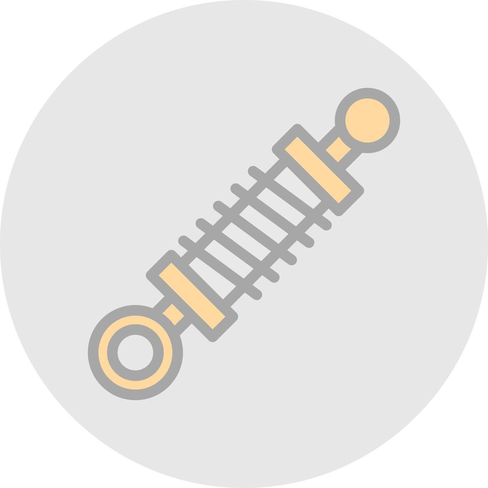 Shock Absorber Vector Icon Design