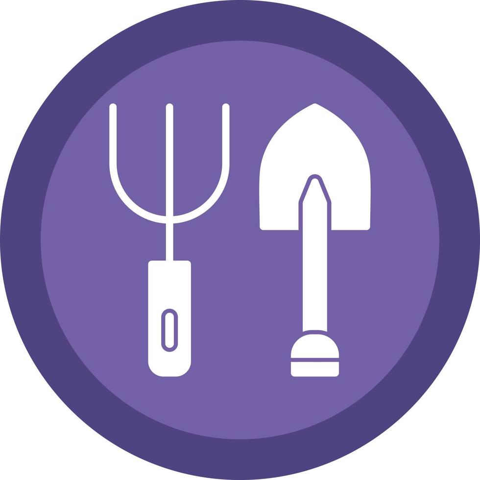 Pitchfork Vector Icon Design