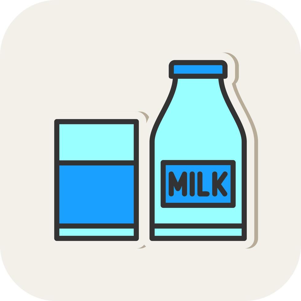Milk Vector Icon Design