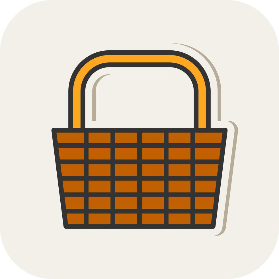 Basket Vector Icon Design