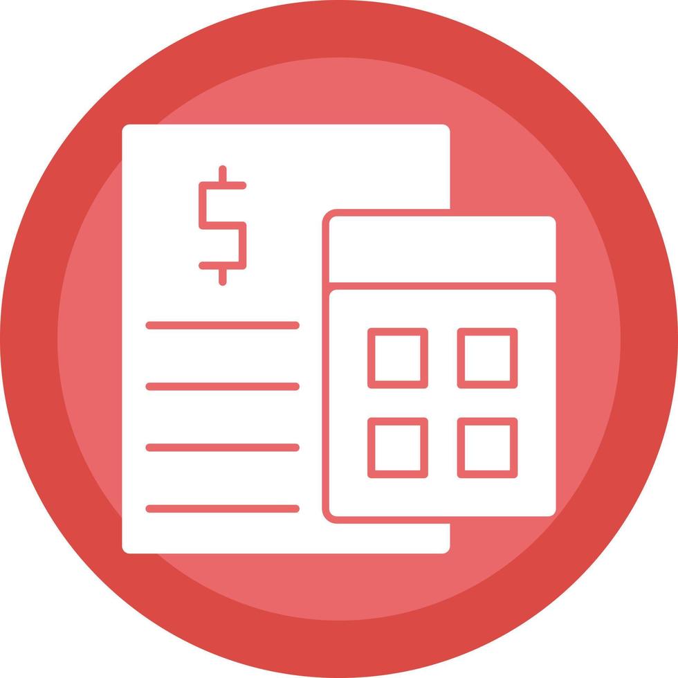 Accountant Vector Icon Design