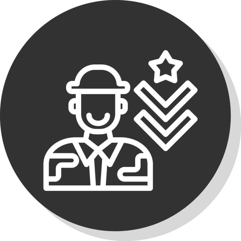 Military Vector Icon Design