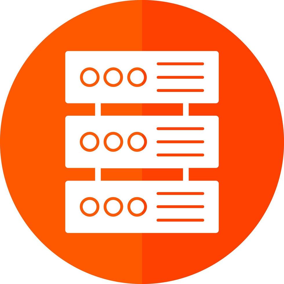 Big Data Vector Icon Design