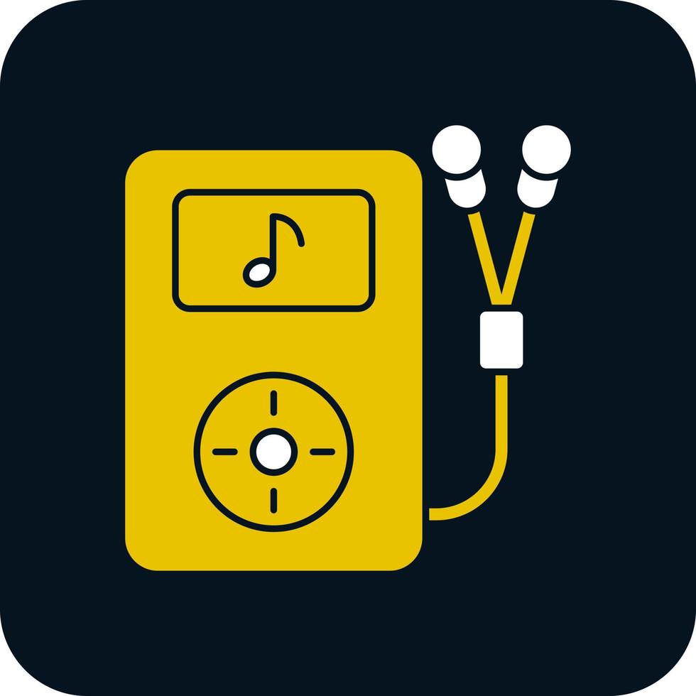 diseño de icono de vector de mp3