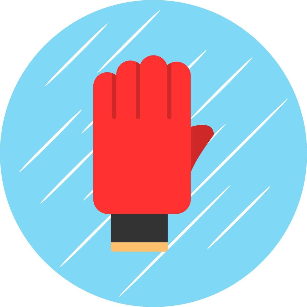Glove Vector Icon Design
