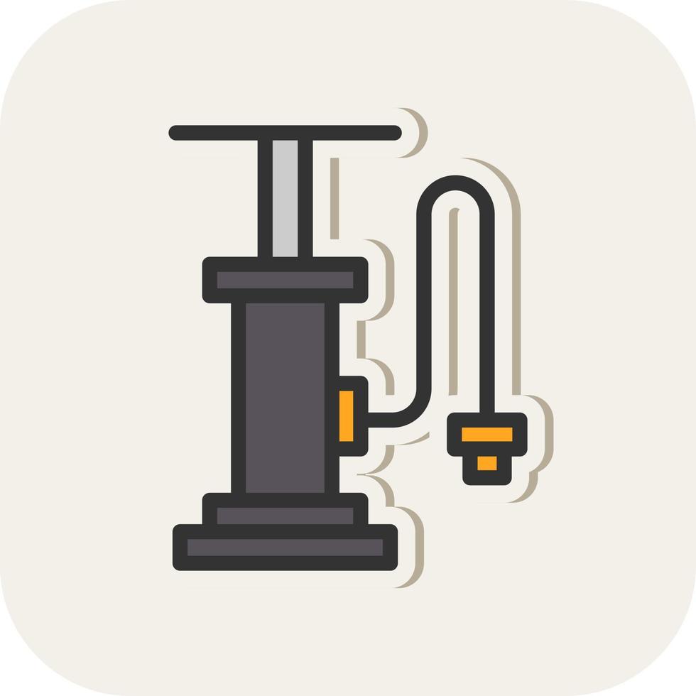 Air Pump Vector Icon Design