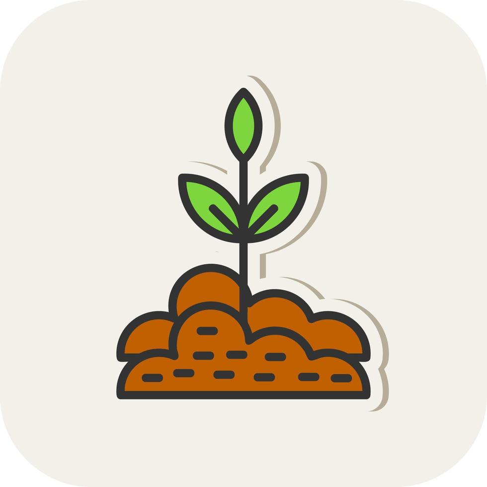 Sprout Vector Icon Design