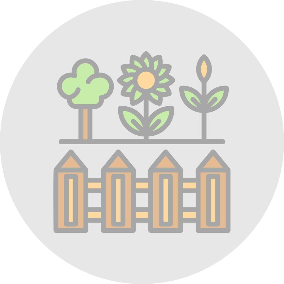 Garden Vector Icon Design