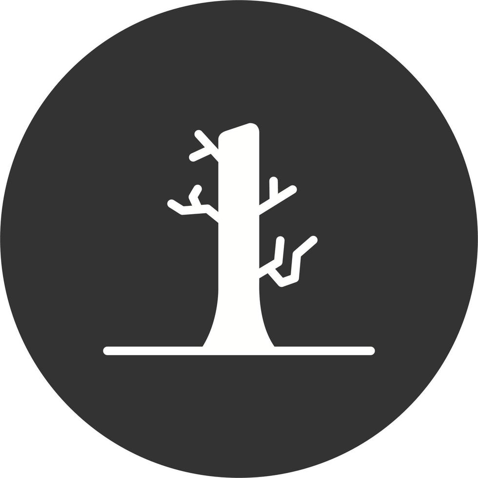 Dry Tree Vector Icon