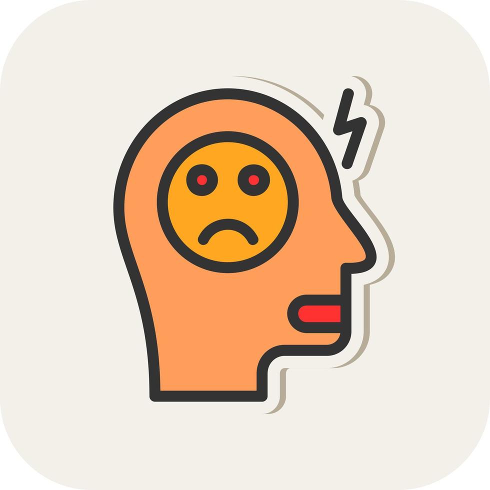 Depression Vector Icon Design