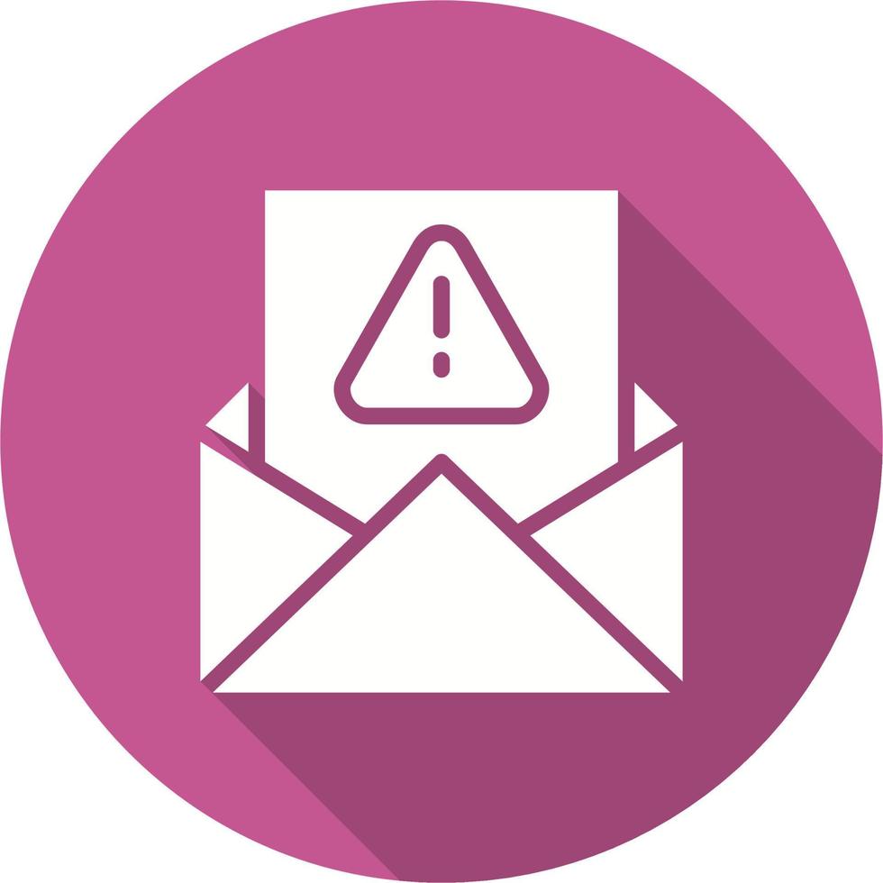 Spam Warning Vector Icon