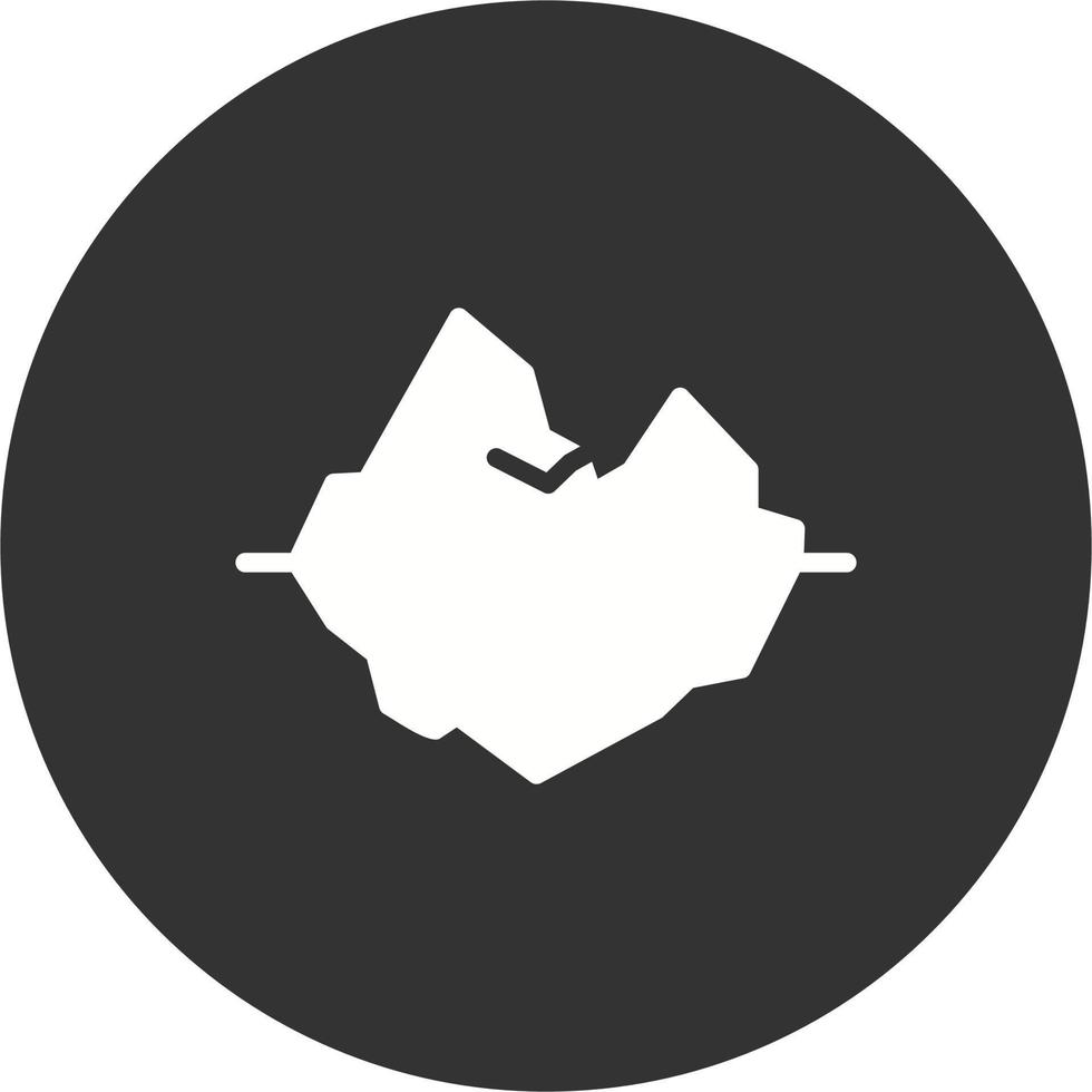 Glacier Vector Icon