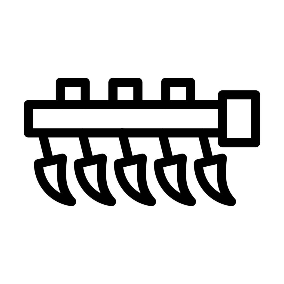 Cultivator Icon Design vector