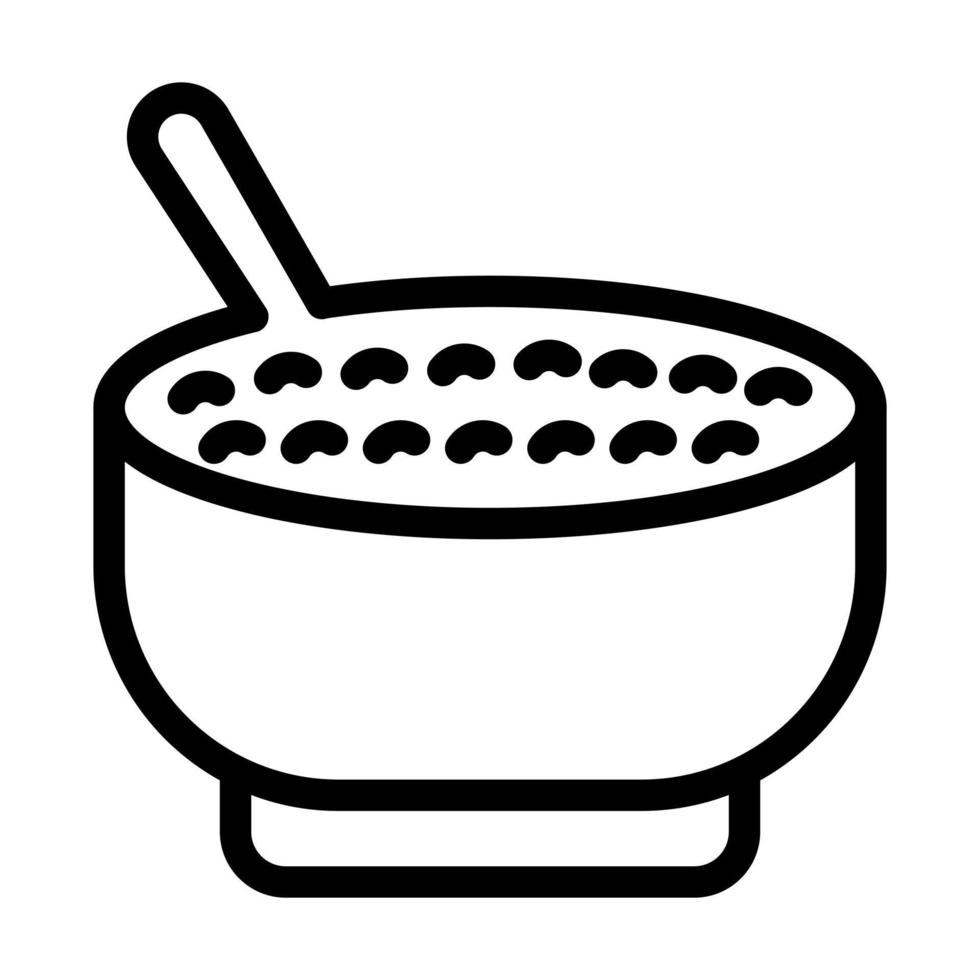 Porridge Icon Design vector