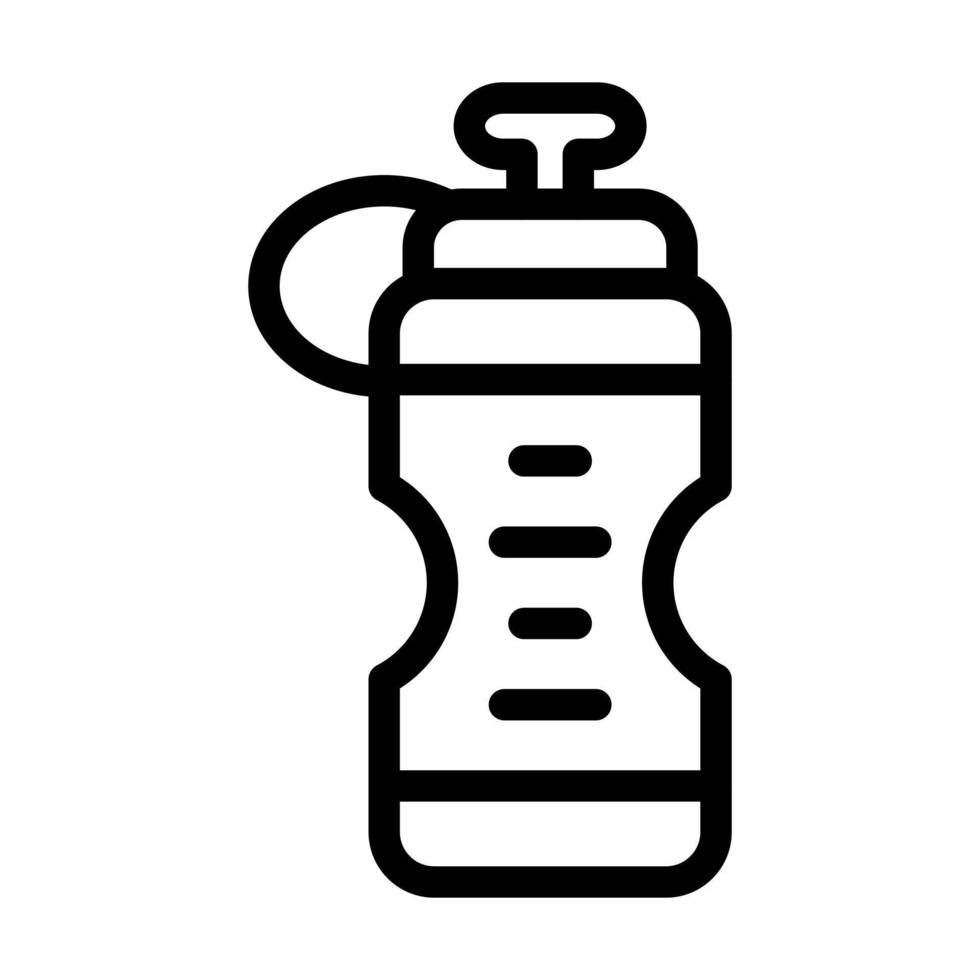 deporte botella icono diseño vector