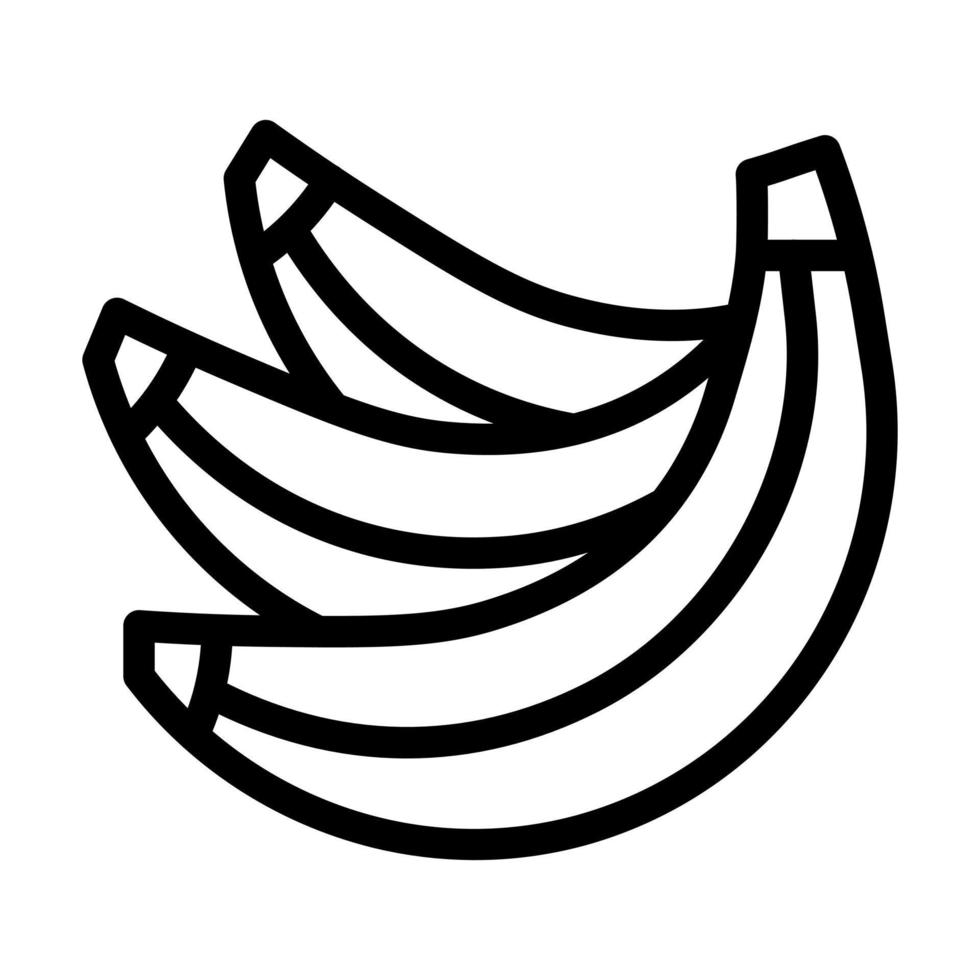 diseño de icono de plátano vector