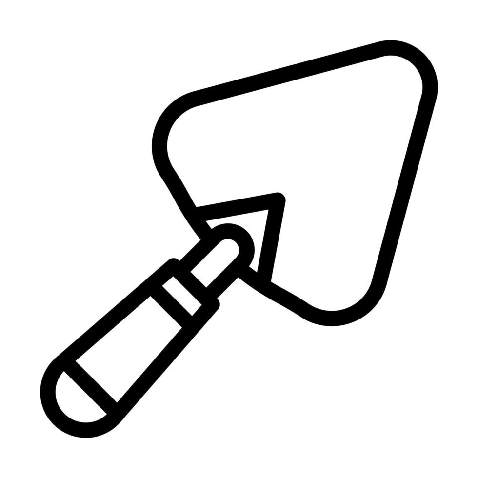 Trowel Icon Design vector