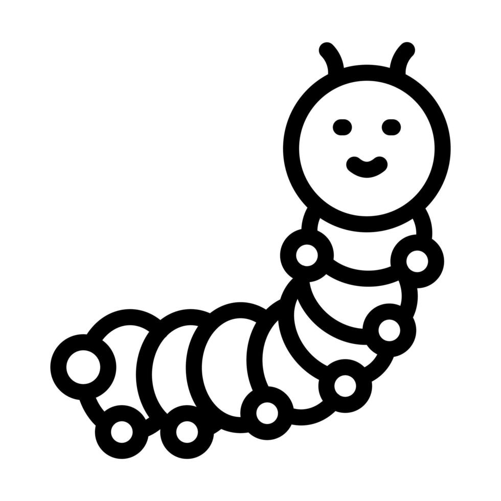 Caterpillar Icon Design vector