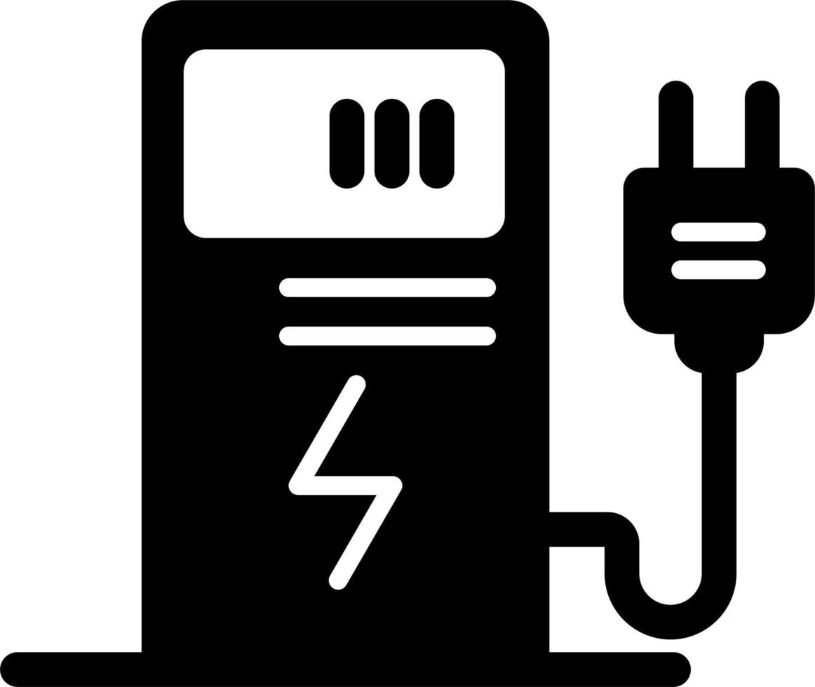 Electric Charge Vector Icon