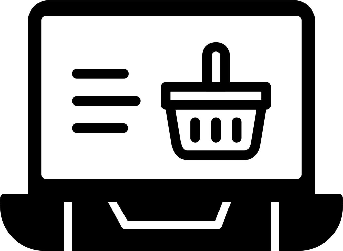 Online Shopping Vector Icon