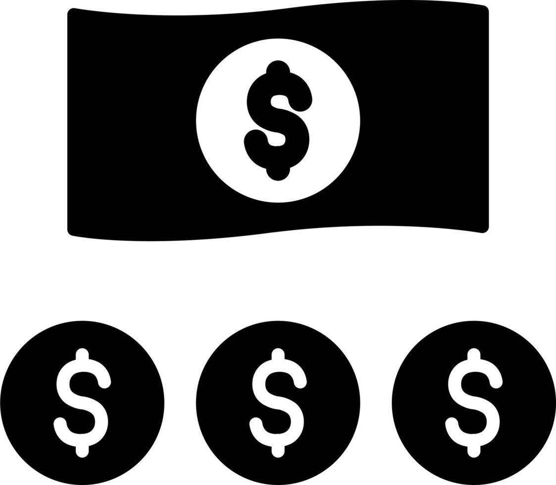 icono de vector de dinero