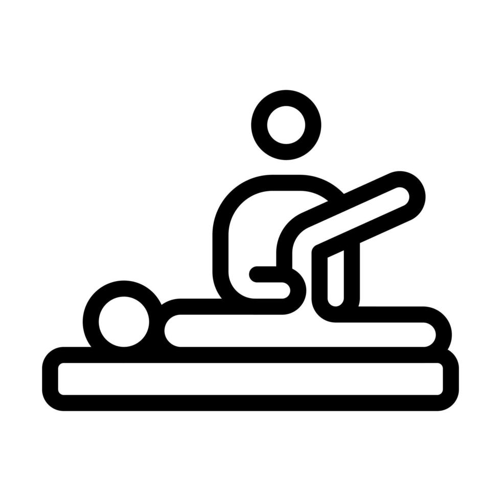 Physiotherapeutic Icon Design vector