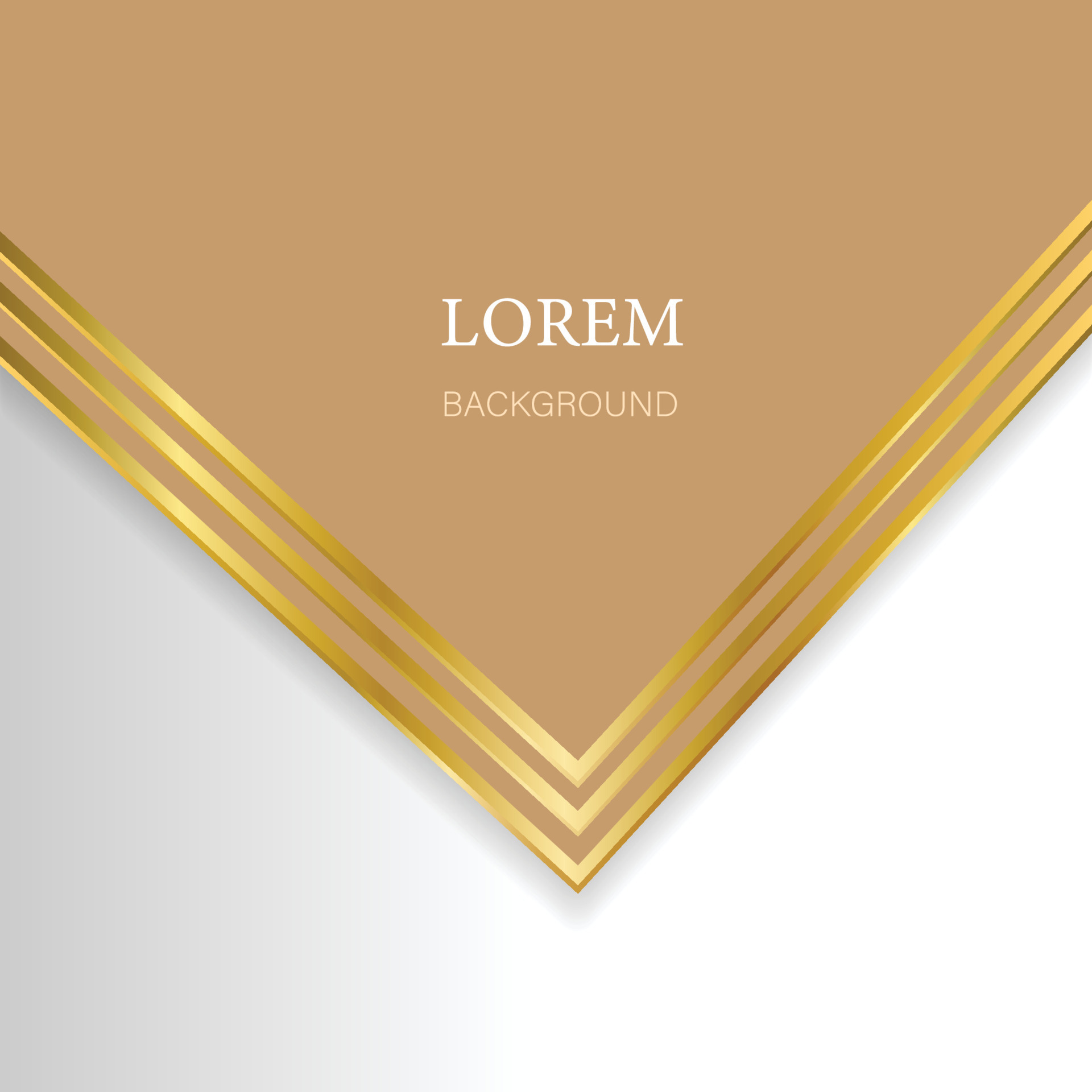 brown white gold luxury abstract vector background 19975194 Vector Art