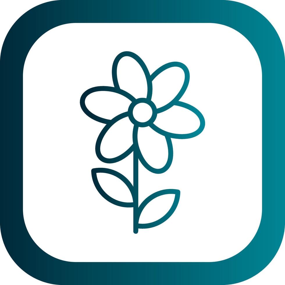 Flower Vector Icon Design
