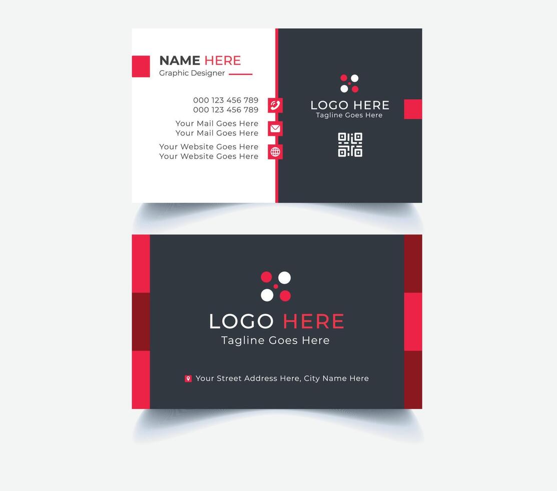 Modern Business Card Templates Design vector