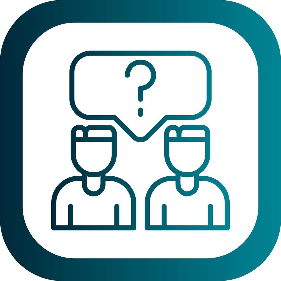 Question Vector Icon Design