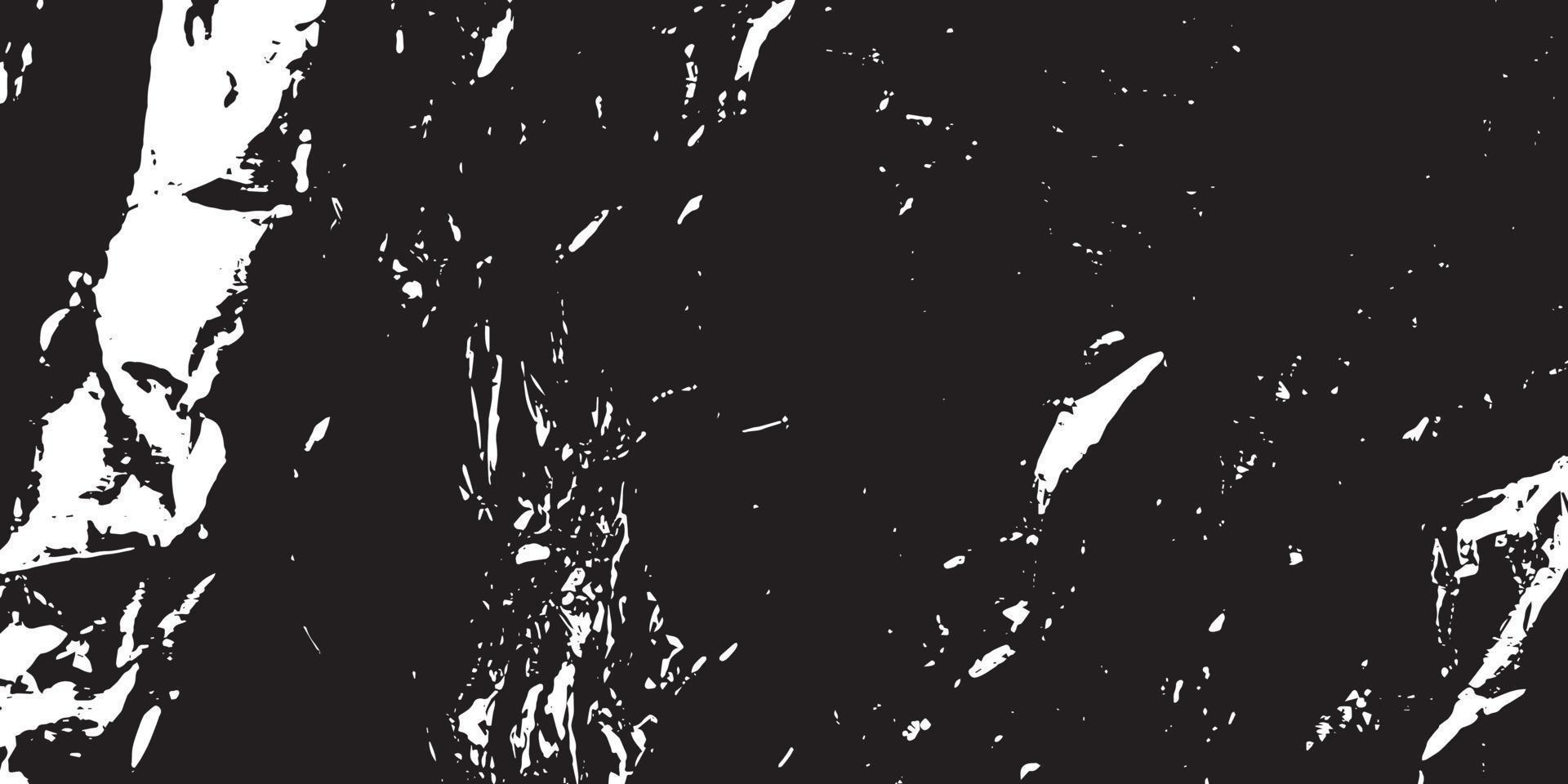 textura de superposición envejecida, fondo de grunge abstracto en blanco y negro, suciedad vectorial envejecida, textura de astillas, grietas, rasguños, desgastes, polvo, suciedad. vector