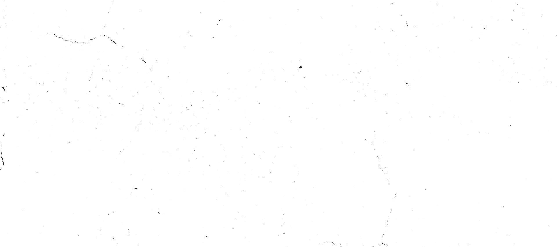 textura de superposición envejecida, fondo de grunge abstracto en blanco y negro, suciedad vectorial envejecida, textura de astillas, grietas, rasguños, desgastes, polvo, suciedad. vector