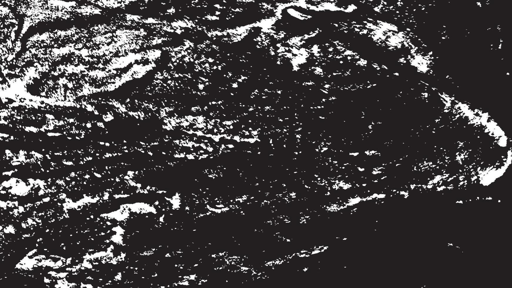 textura de superposición envejecida, fondo de grunge abstracto en blanco y negro, suciedad vectorial envejecida, textura de astillas, grietas, rasguños, desgastes, polvo, suciedad. vector