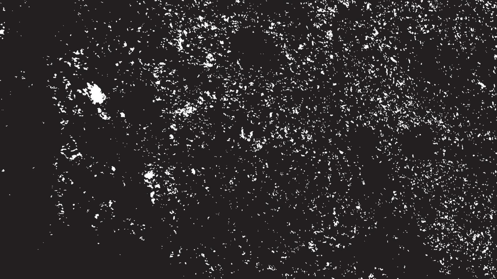 textura de superposición envejecida, fondo de grunge abstracto en blanco y negro, suciedad vectorial envejecida, textura de astillas, grietas, rasguños, desgastes, polvo, suciedad. vector