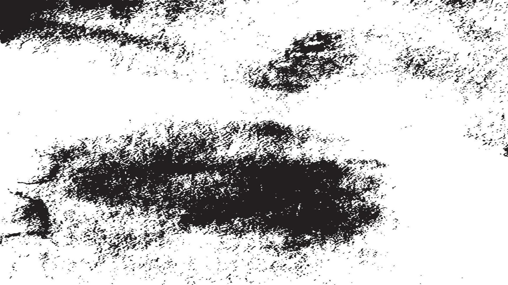 textura de superposición envejecida, fondo de grunge abstracto en blanco y negro, suciedad vectorial envejecida, textura de astillas, grietas, rasguños, desgastes, polvo, suciedad. vector