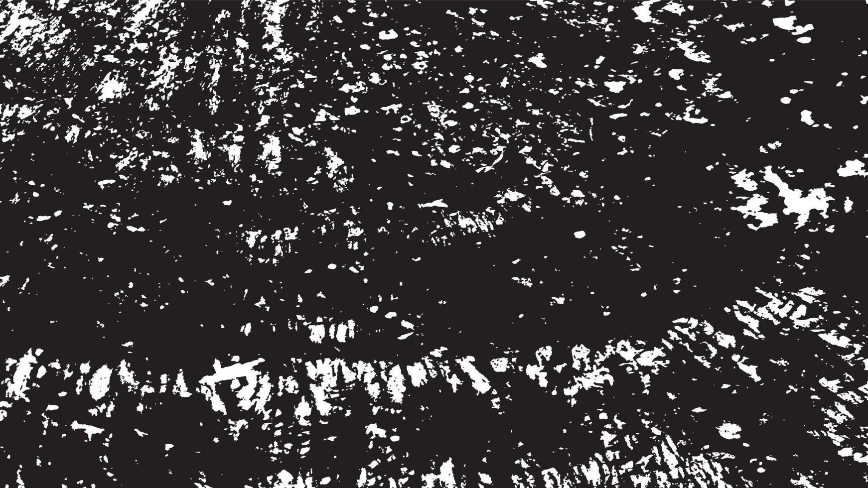 textura de superposición envejecida, fondo de grunge abstracto en blanco y negro, suciedad vectorial envejecida, textura de astillas, grietas, rasguños, desgastes, polvo, suciedad. vector