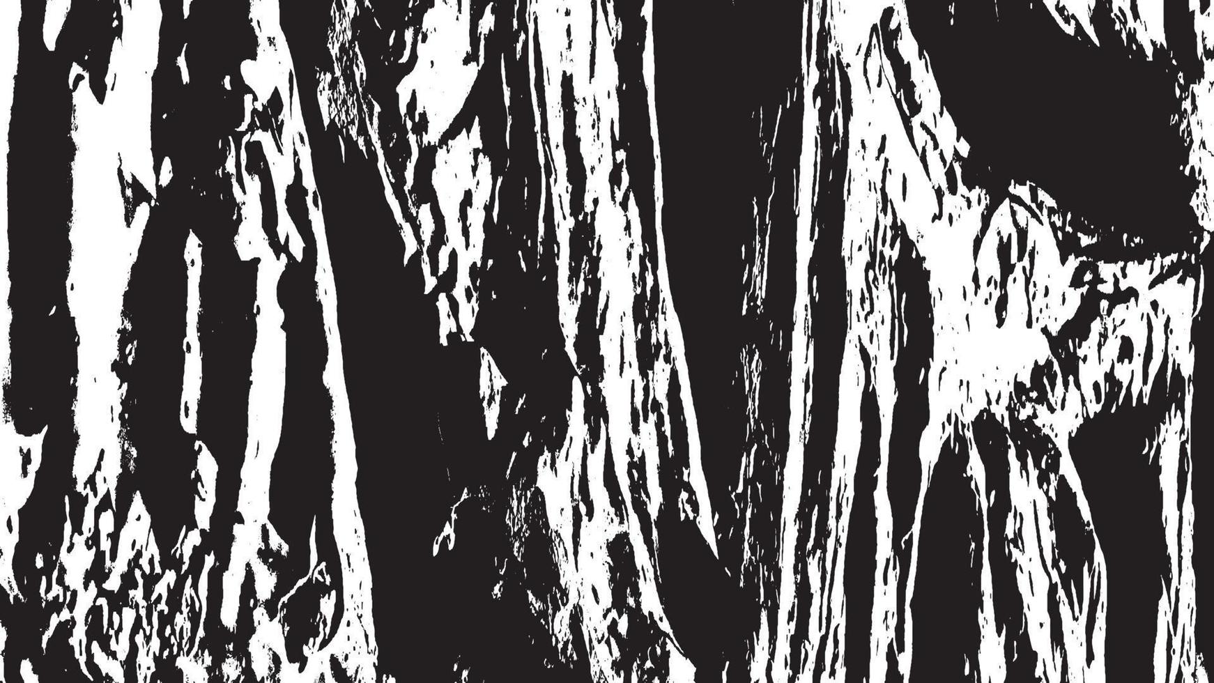 textura de superposición envejecida, fondo de grunge abstracto en blanco y negro, suciedad vectorial envejecida, textura de astillas, grietas, rasguños, desgastes, polvo, suciedad. vector