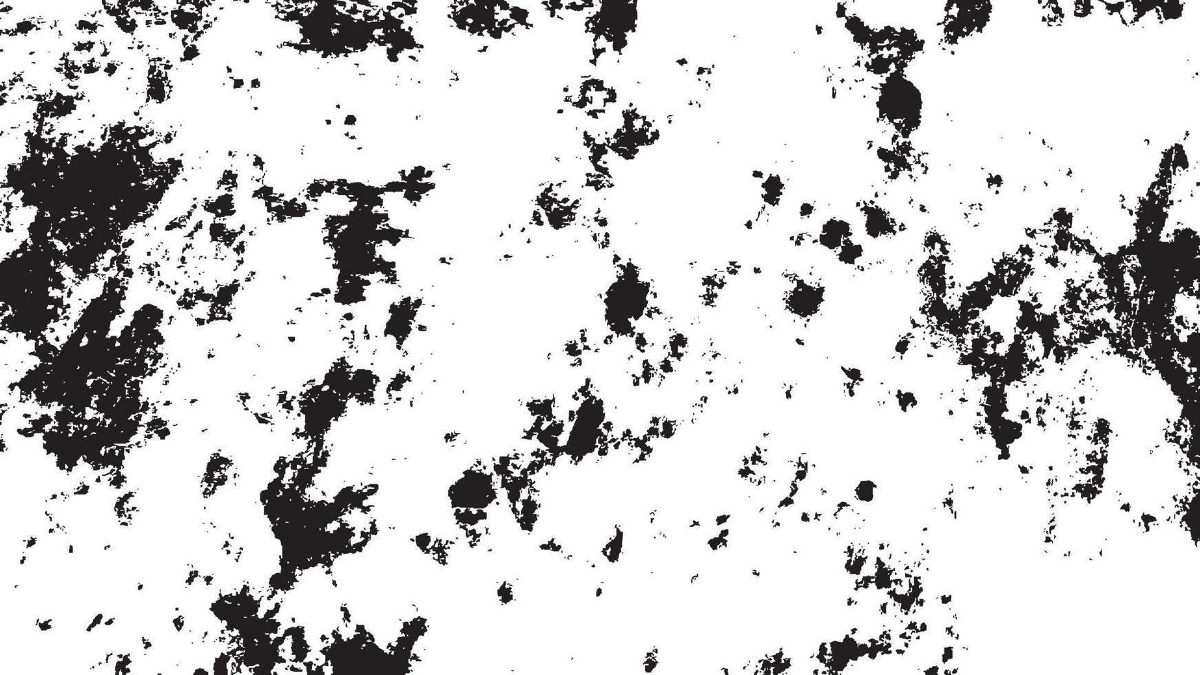 textura de superposición envejecida, fondo de grunge abstracto en blanco y negro, suciedad vectorial envejecida, textura de astillas, grietas, rasguños, desgastes, polvo, suciedad. vector