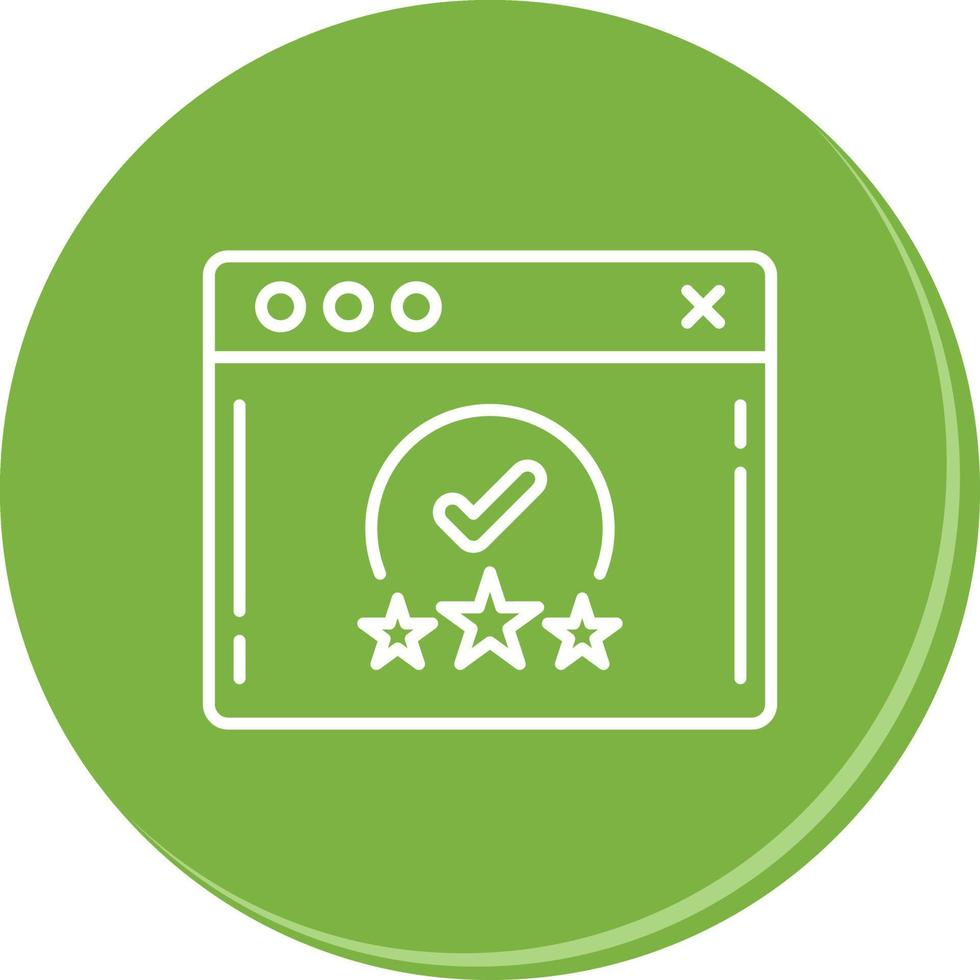 Rating Vector Icon