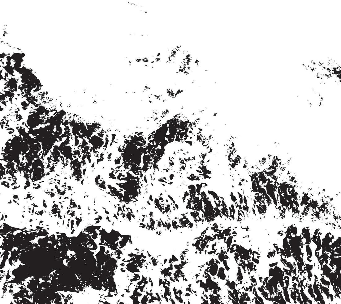 Grunge texture effect. Distressed overlay rough textured. Abstract vintage monochrome. Black isolated on white background. Graphic design element halftone style concept for banner, flyer, poster vector