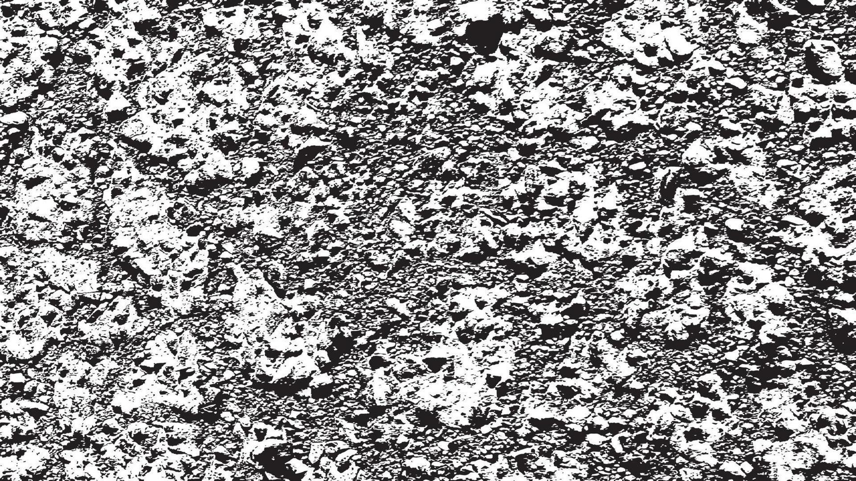 textura de superposición envejecida, fondo de grunge abstracto en blanco y negro, suciedad vectorial envejecida, textura de astillas, grietas, rasguños, desgastes, polvo, suciedad. vector