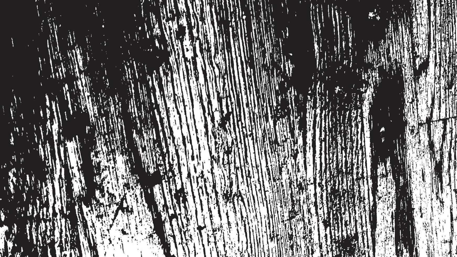 textura de superposición envejecida, fondo de grunge abstracto en blanco y negro, suciedad vectorial envejecida, textura de astillas, grietas, rasguños, desgastes, polvo, suciedad. vector