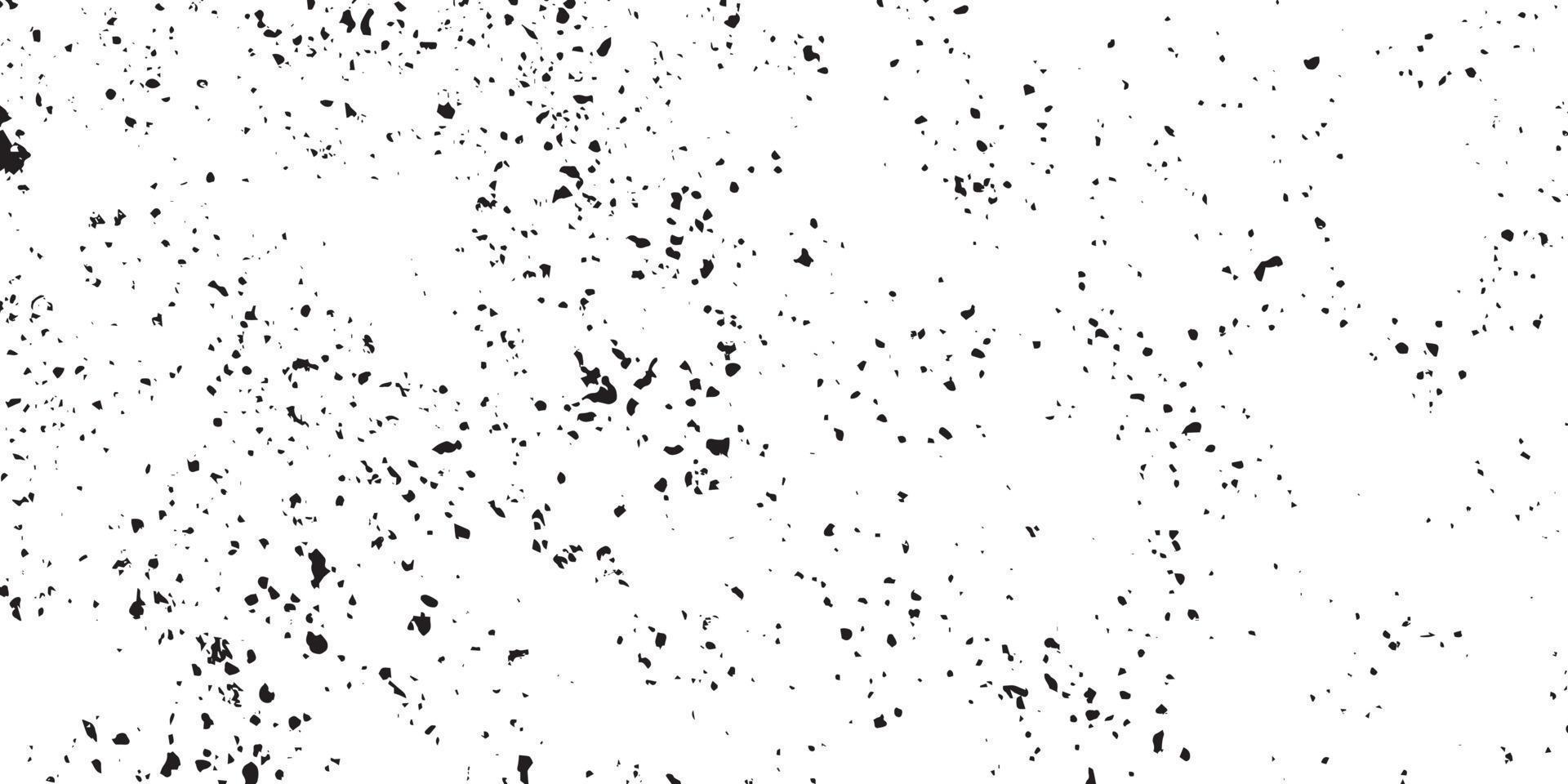 textura de superposición envejecida, fondo de grunge abstracto en blanco y negro, suciedad vectorial envejecida, textura de astillas, grietas, rasguños, desgastes, polvo, suciedad. vector