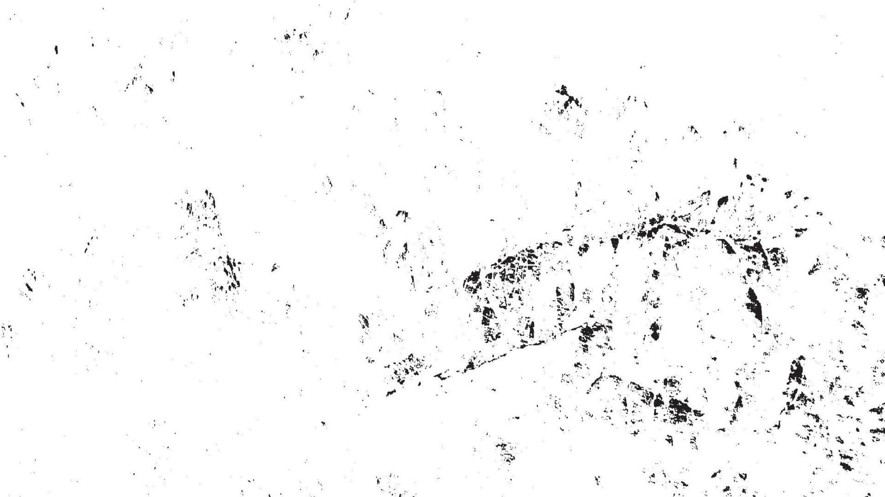 textura de superposición envejecida, fondo de grunge abstracto en blanco y negro, suciedad vectorial envejecida, textura de astillas, grietas, rasguños, desgastes, polvo, suciedad. vector